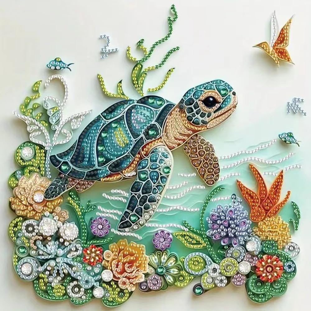 Art Craft Adult - Sea Turtle Animal Diamond Painting Kits
