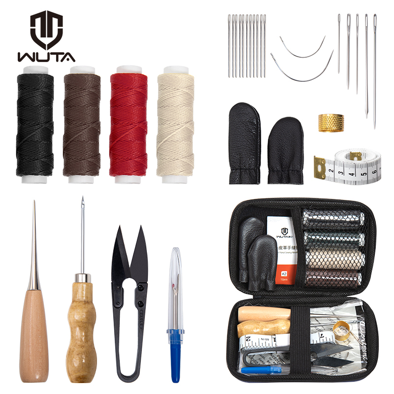Leather Tooling Kit - WUTA Leather Repair Kit Shoe Sewing