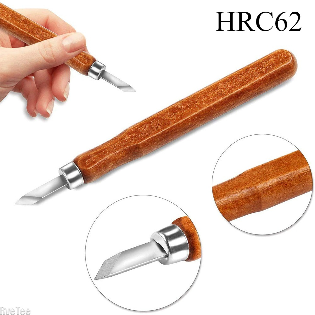 Art Craft Bag - 12Pcs SK2 Woodworking Carving Tools Set