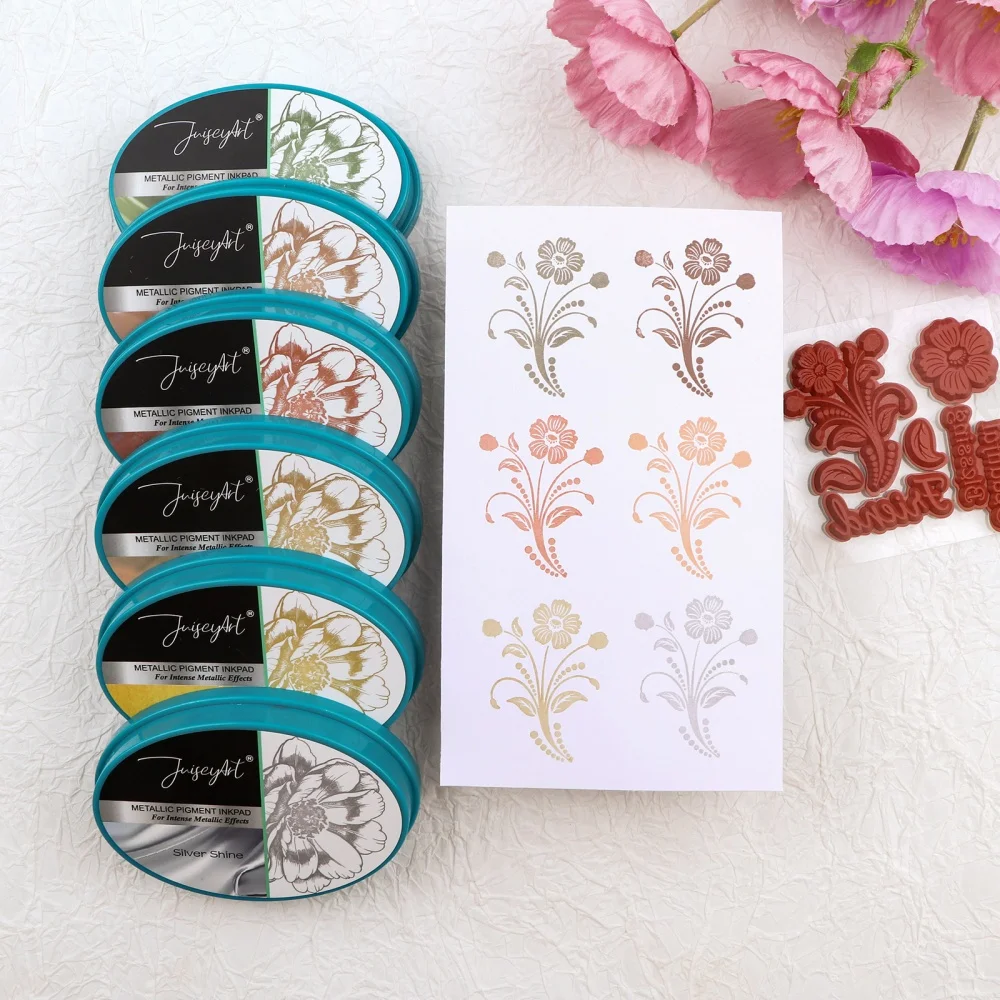 Multiple-colors Metallic Pigme - Stamping Ink Pad review and price