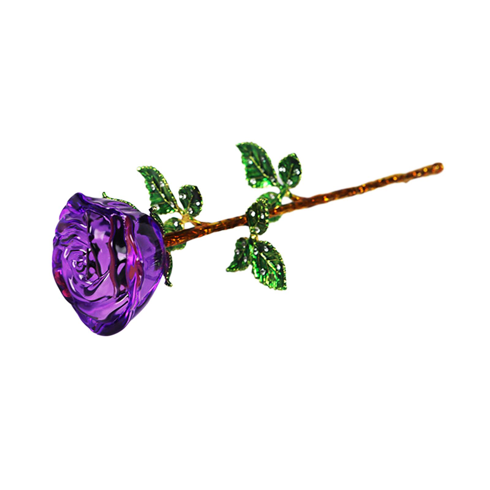 Valentine Crystal Rose Flower  - Art And Craft Valentine review and price