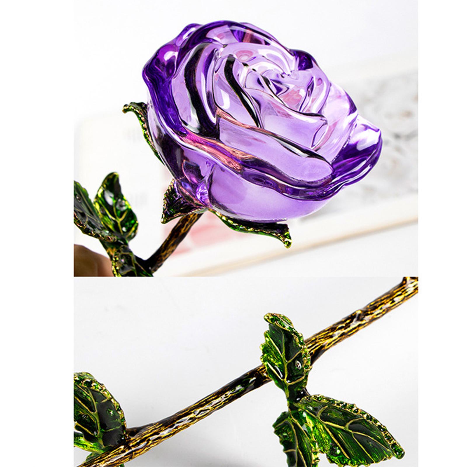Valentine Crystal Rose Flower  - Art And Craft Valentine review and price