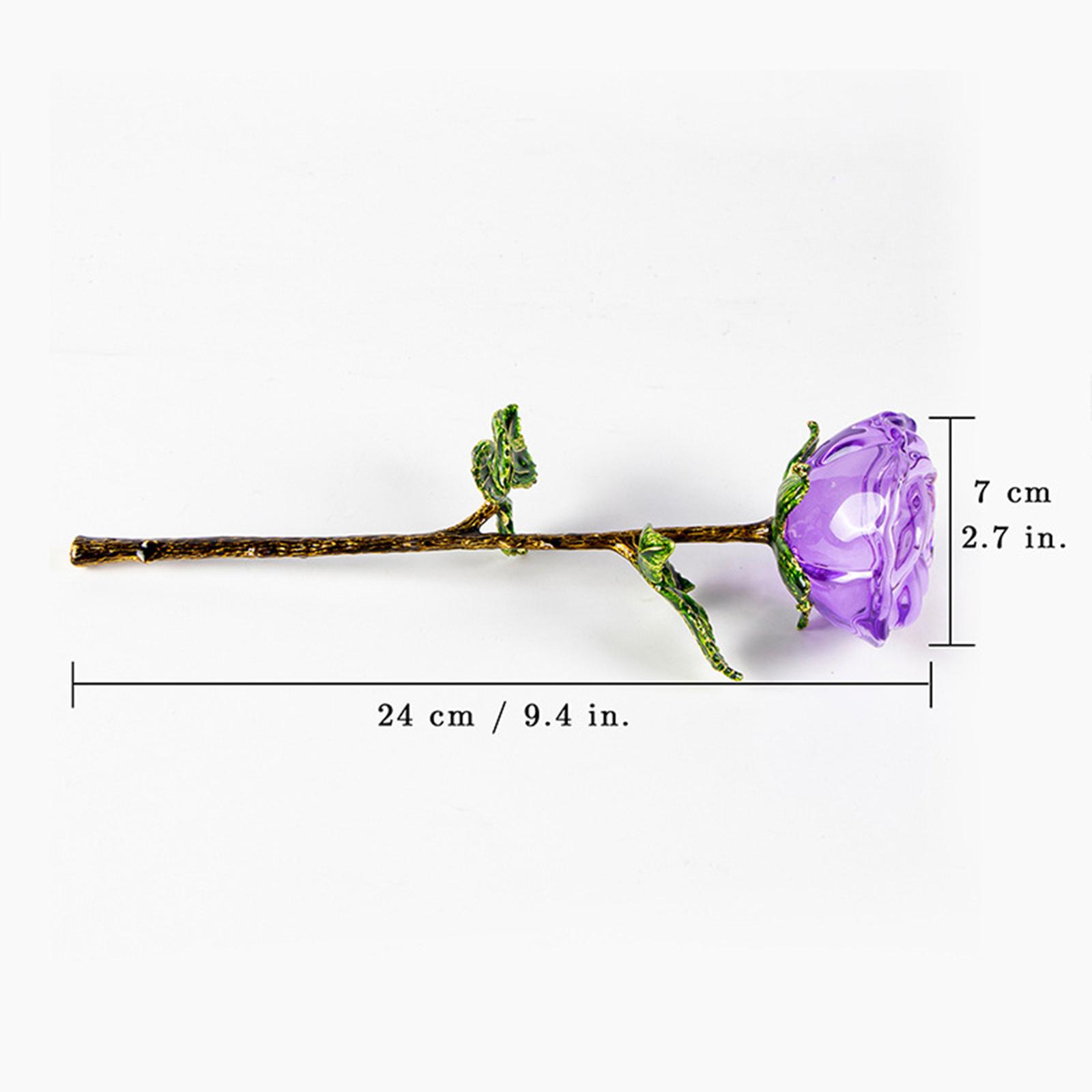 Valentine Crystal Rose Flower  - Art And Craft Valentine review and price