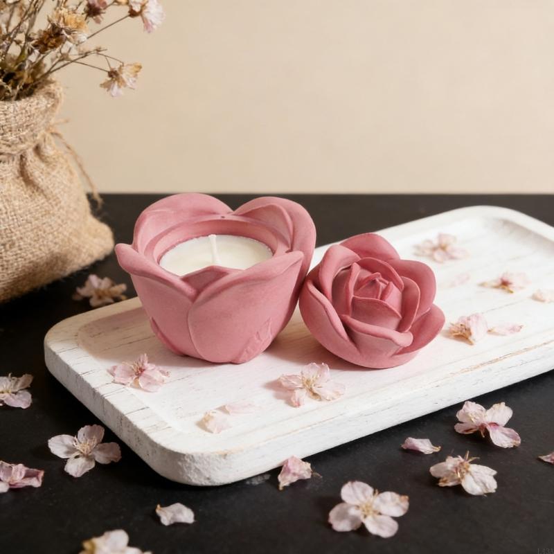 L43A Rose Embossed Resin Jar M - Art Craft Description review and price