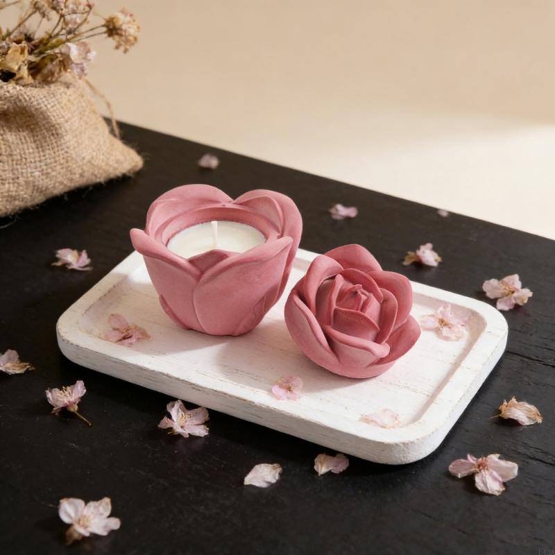 L43A Rose Embossed Resin Jar M - Art Craft Description review and price