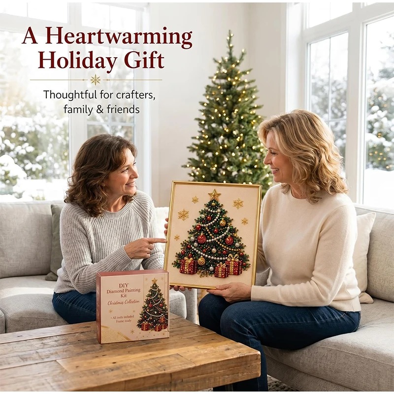 Christmas Pearl Diamond Painti - Art Craft Adult review and price
