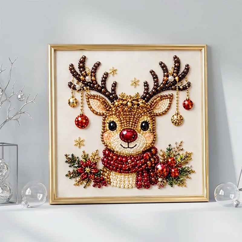 Christmas Pearl Diamond Painti - Art Craft Adult review and price