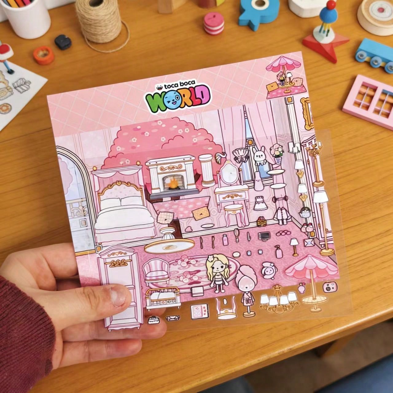 Pink Sakura Tree Hotel Room DI - Art Craft 6 Year Old review and price