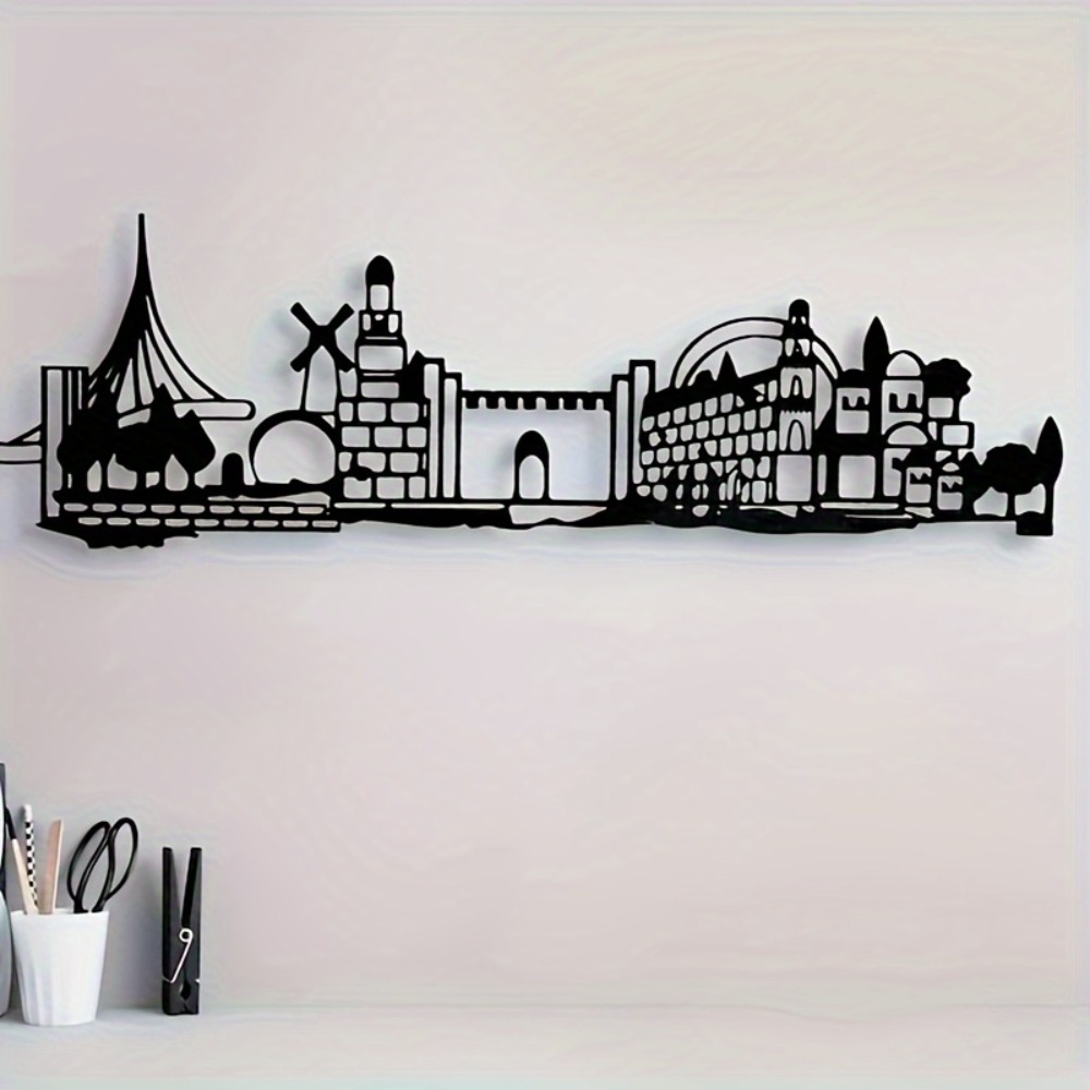 CIFBUY Metal Wall Art Jerusale - Art & Craft Kortingscode review and price
