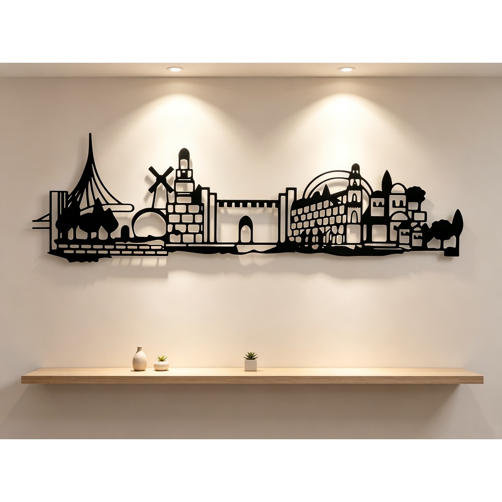 CIFBUY Metal Wall Art Jerusale - Art & Craft Kortingscode review and price
