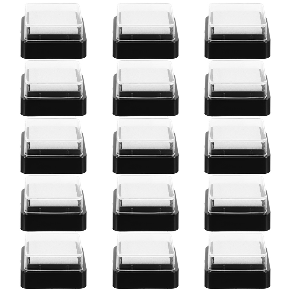 15pcs Ink Pads Ink Pads Blank  - Stamping Ink Pad review and price