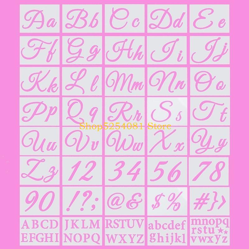 AXYC 40pcs Letter Stencils Reu - Art Craft Description review and price