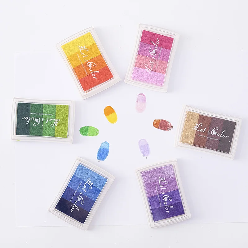 1PCS 4 colors Inkpad Ink stamp - Stamping Ink Pad review and price