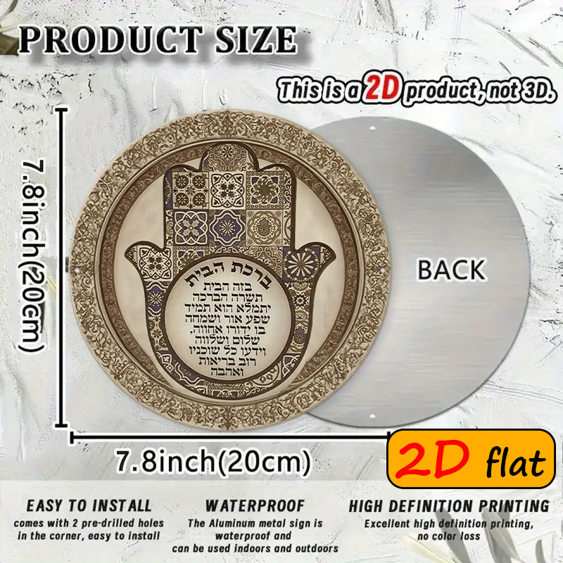 CIFBUY Exotic Hamsa Hand Alumi - Art & Craft Kortingscode review and price