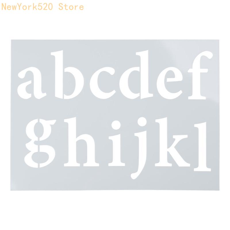 40pcs Letter Stencils Reusable - Art Craft Description review and price