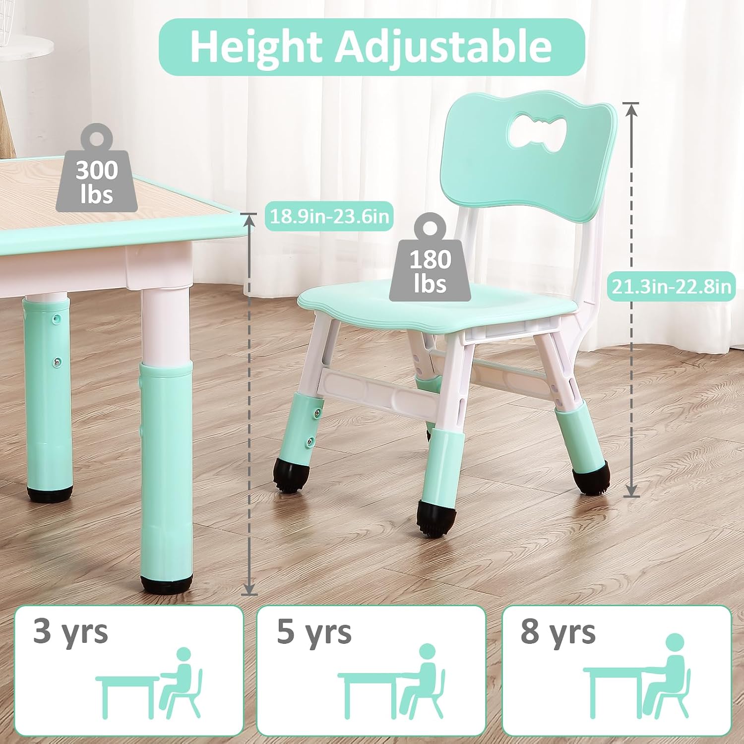 TackView 23inch Kids Table and - Art Craft For Toddlers review and price