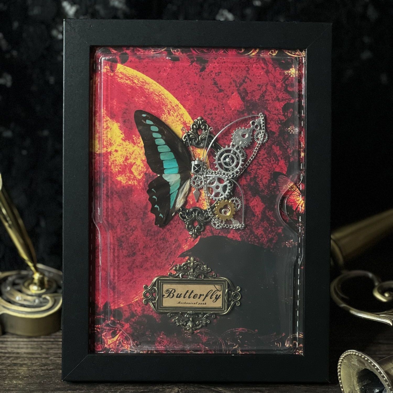 Steampunk Butterfly Frame DIY  - Art Craft Mirror review and price