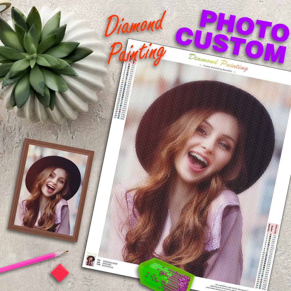 RUOPOTY Photo Custom Diamond A - Art And Craft Valentine review and price