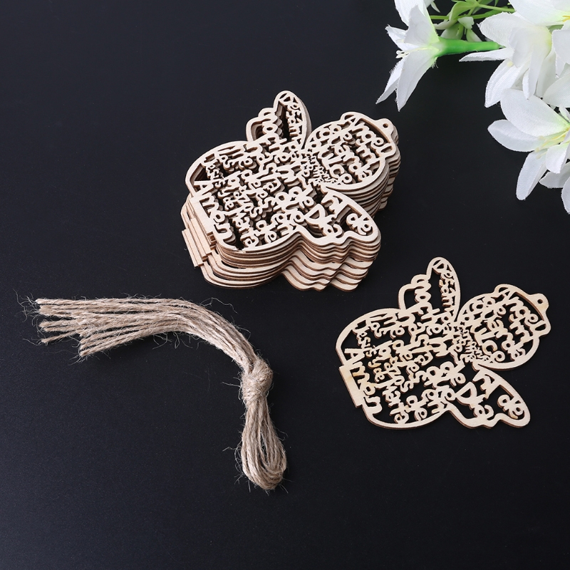 12 Pcs/Pack Wooden Hollow Out  - Art Craft Description review and price