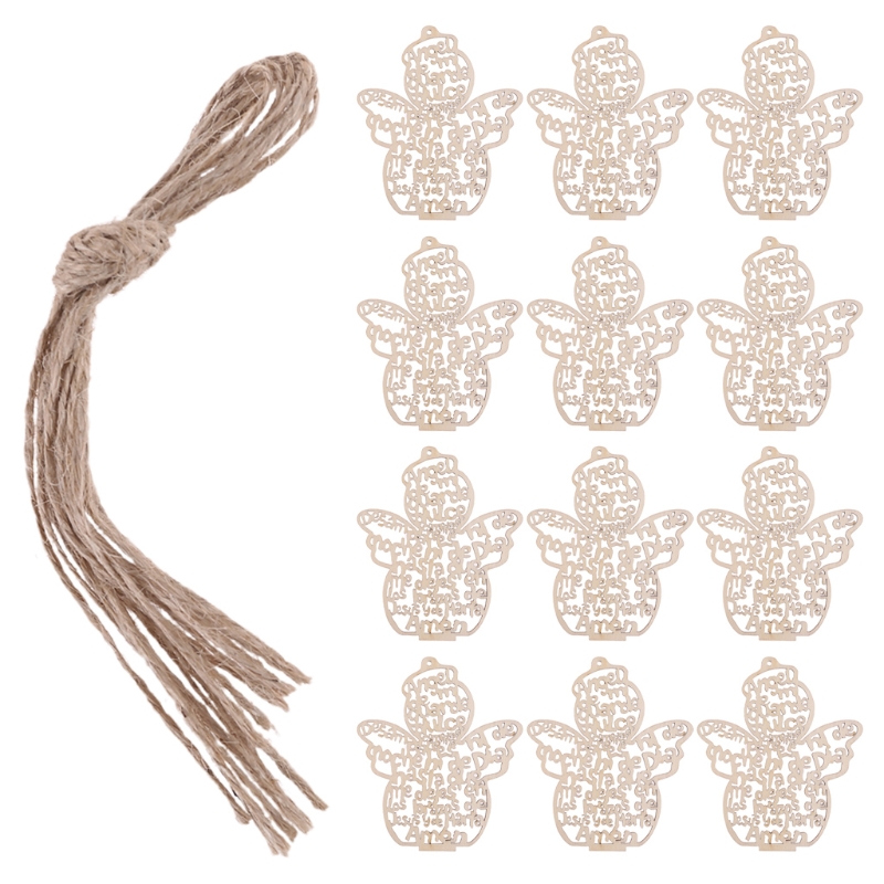 12 Pcs/Pack Wooden Hollow Out  - Art Craft Description review and price