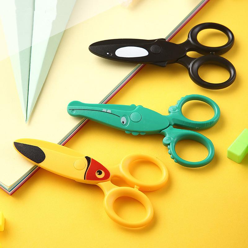 3Pcs Kids Plastic Scissors Cut - Art Craft For Preschool review and price