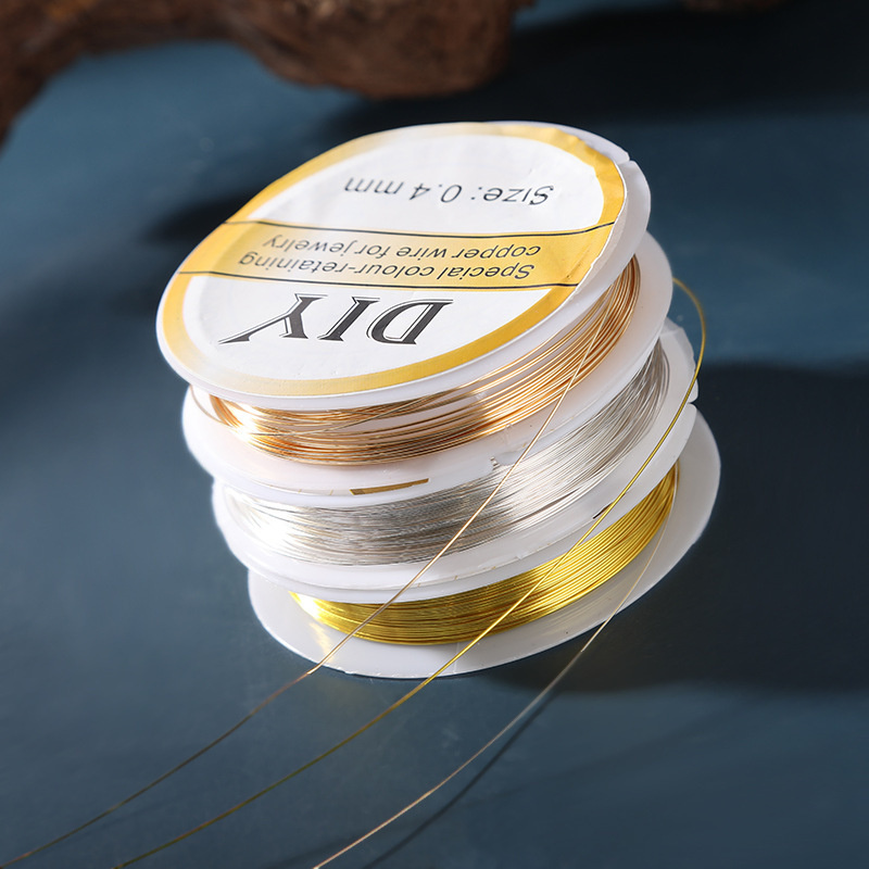 1Roll Silver Copper Wire 0.3/0 - Art Craft Wire review and price