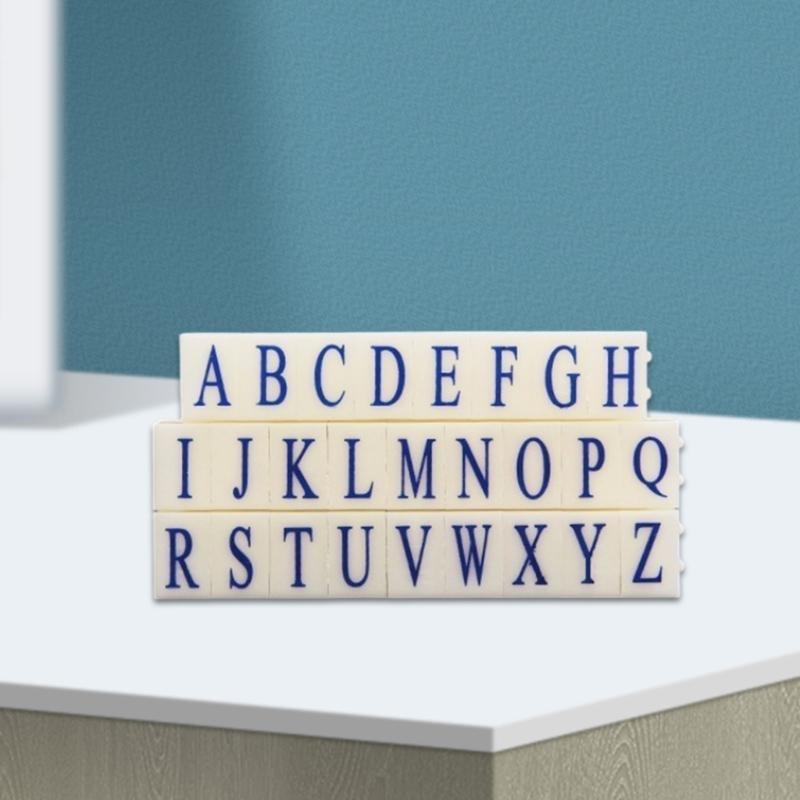 97BA 26Pcs Large Letter Stamp  - Art Craft Description review and price
