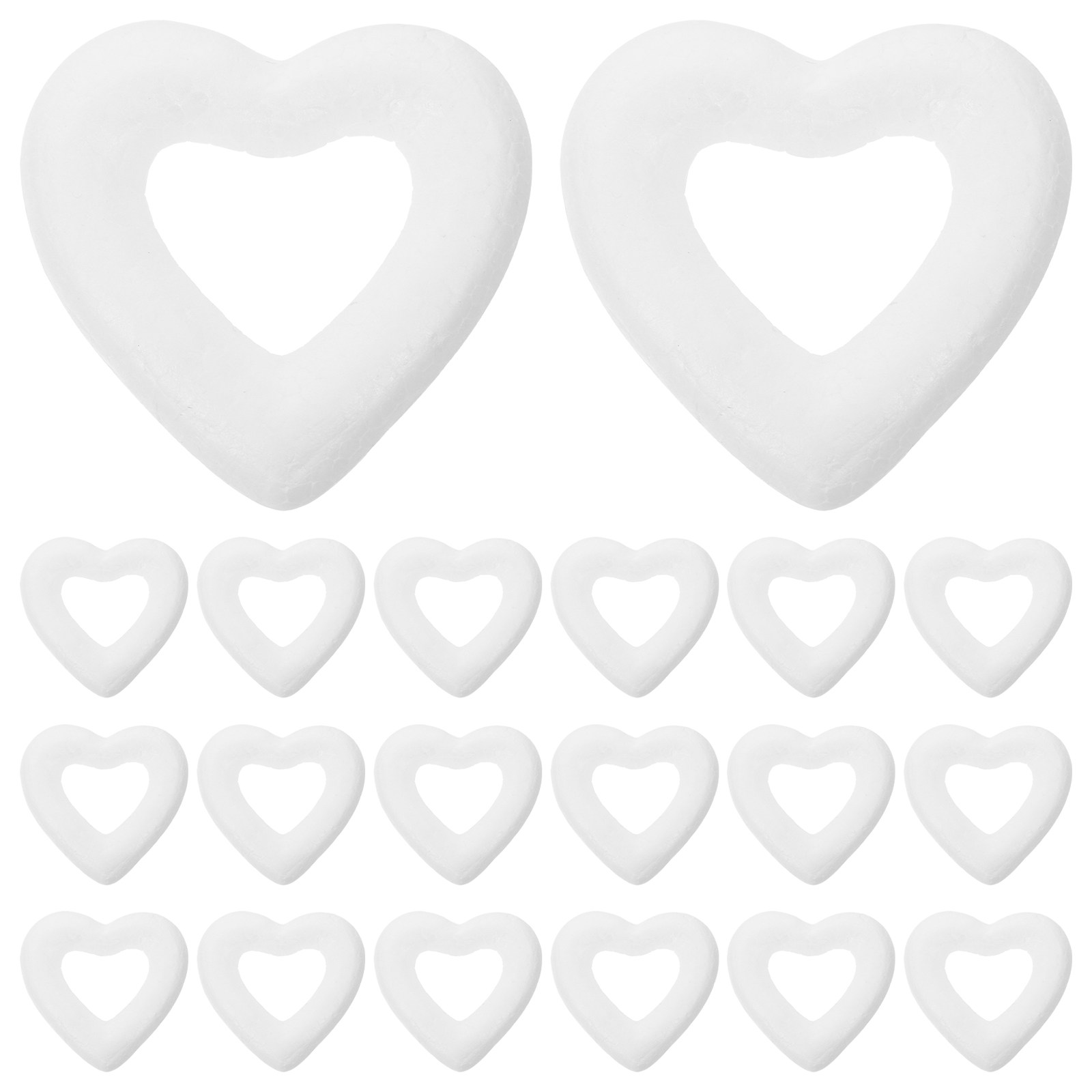 48Pcs 6Cm White Hollow Love He - Art And Craft Valentine review and price