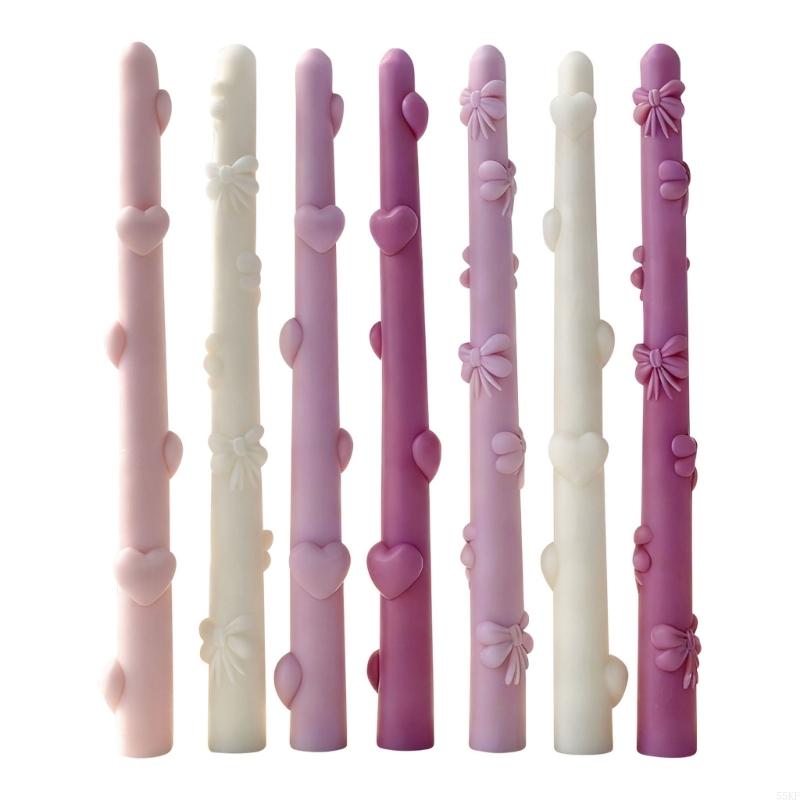 Long Silicone Mould with Heart - Art Craft Description review and price