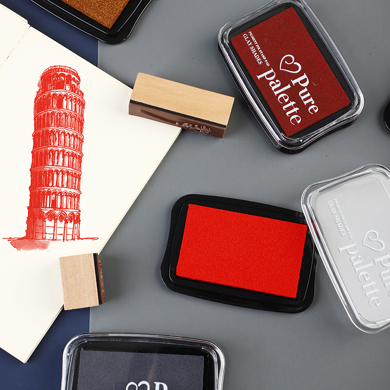 12 Colors Large Size Vintage I - Stamping Ink Pad review and price