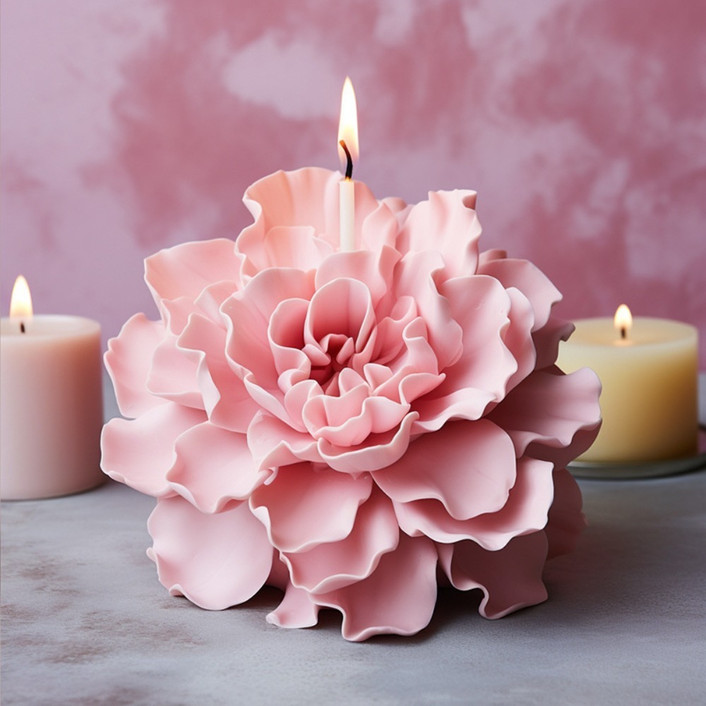 3D Lotus Flower Candle Silicon - Art And Craft Valentine review and price