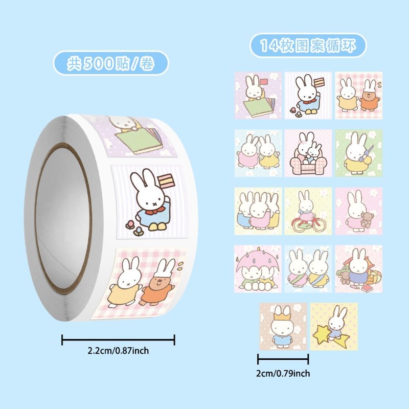 Miffy 500pcs Roll Sticker High - Origami Paper Set review and price