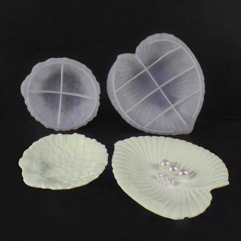 Plaster Cement DIY Leaf Dish M - Art Craft Mirror review and price