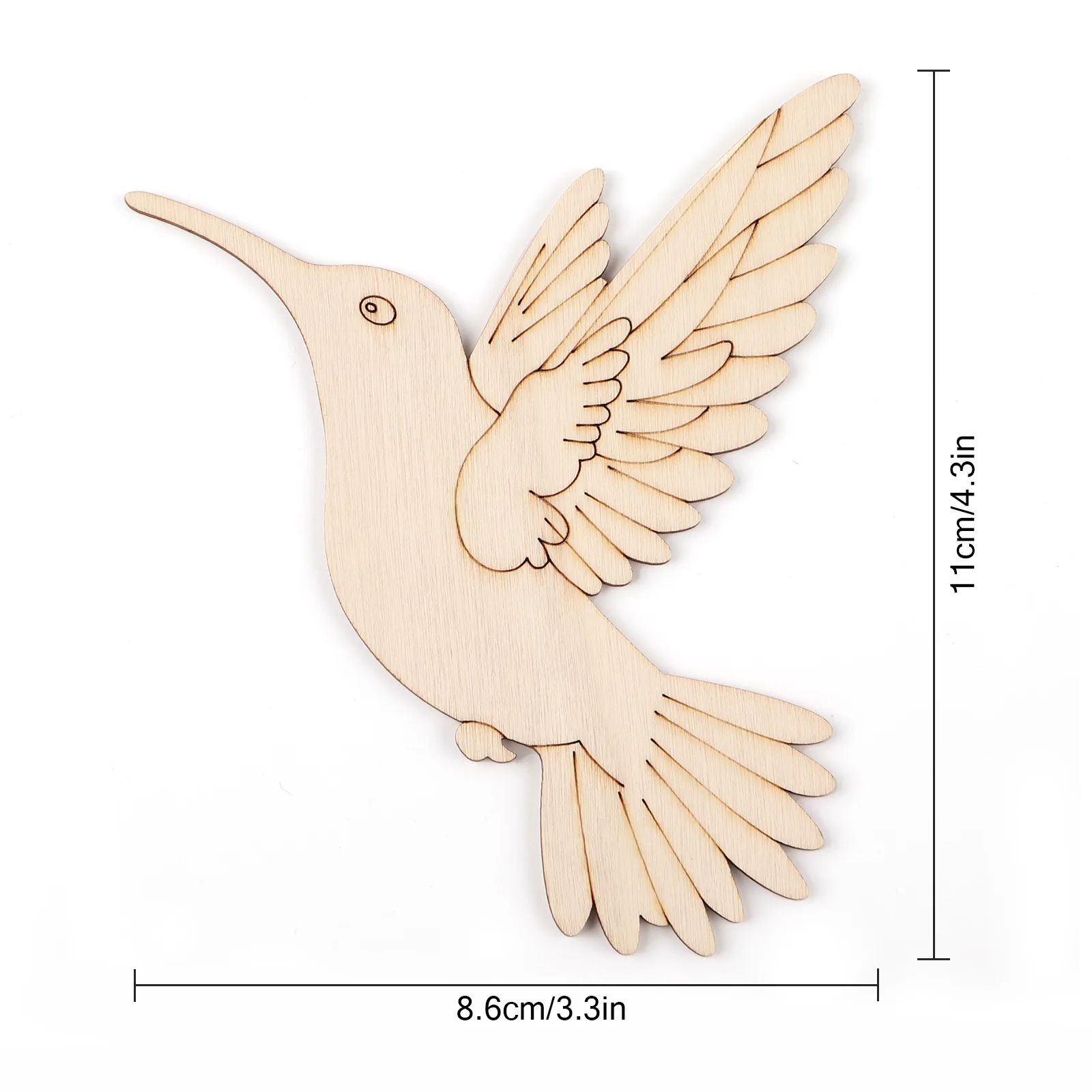 10pcs Unfinished Wood Animal B - Art Craft Animals review and price
