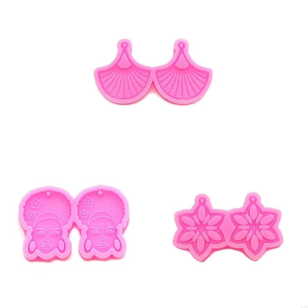 1PC Resin Earring Pendant Sili - Art Craft Flower Making review and price