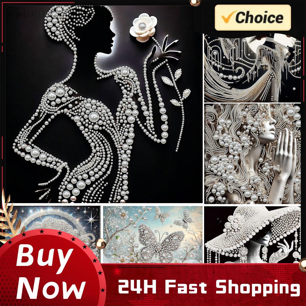 DIY Ladies Pearl Diamond Paint - Art Craft Adult review and price