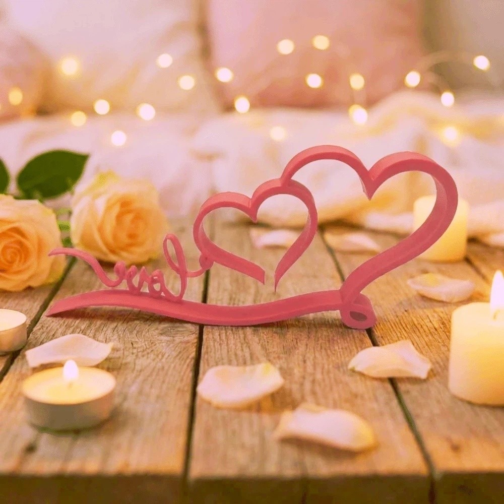 3D Print A Little Sign To Say  - Art And Craft Valentine review and price