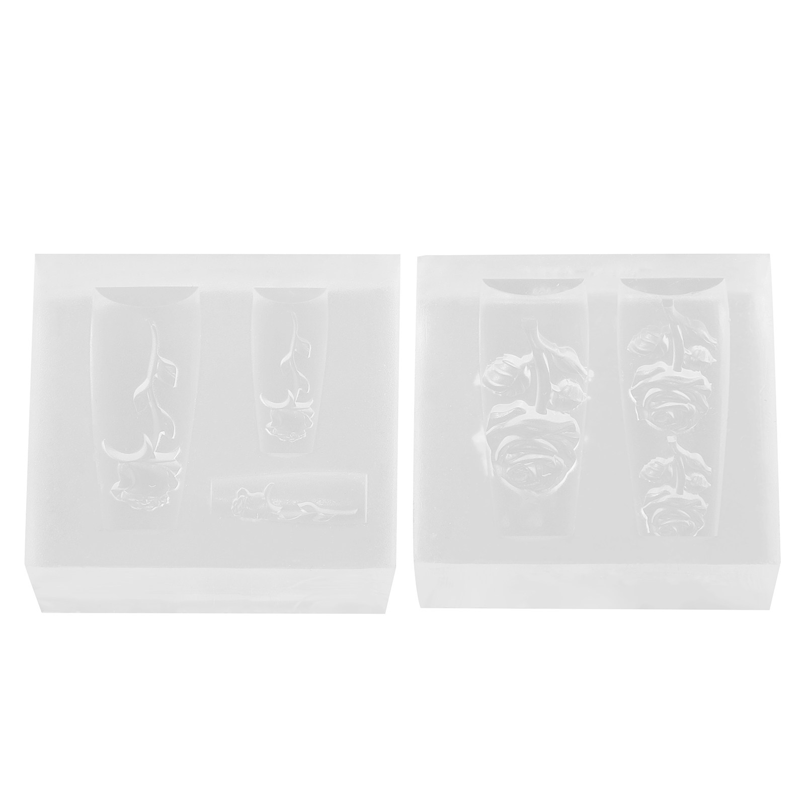 2Pcs Lotus Rose Flower Silicon - Art Craft Flower Making review and price