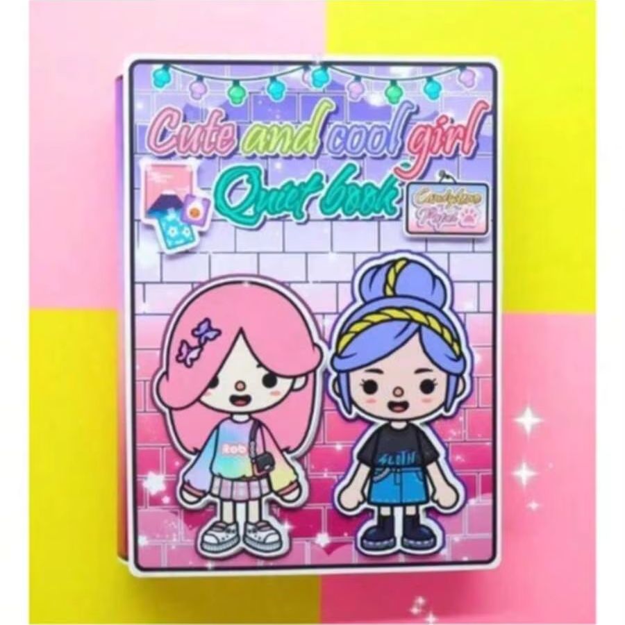 Paper Doll Theme DIY Sticker C - Art Craft 6 Year Old review and price