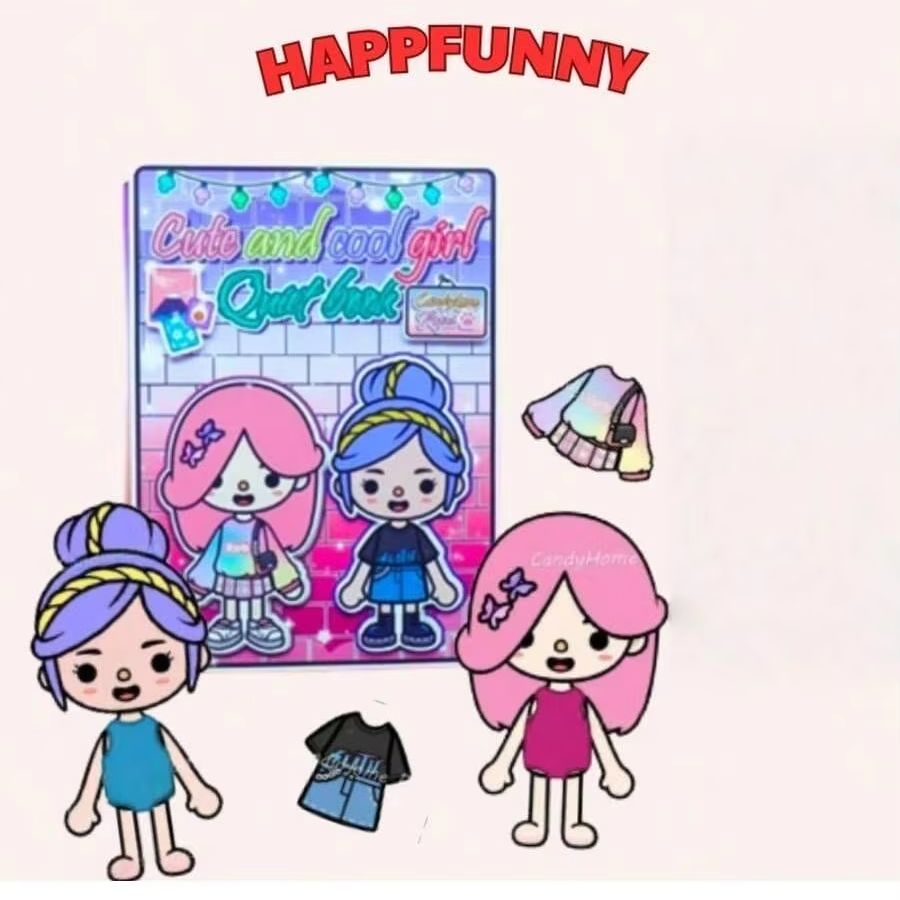Paper Doll Theme DIY Sticker C - Art Craft 6 Year Old review and price