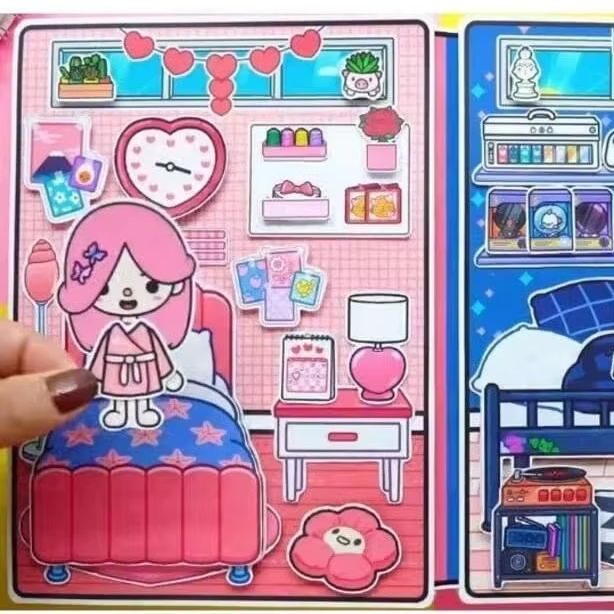 Paper Doll Theme DIY Sticker C - Art Craft 6 Year Old review and price