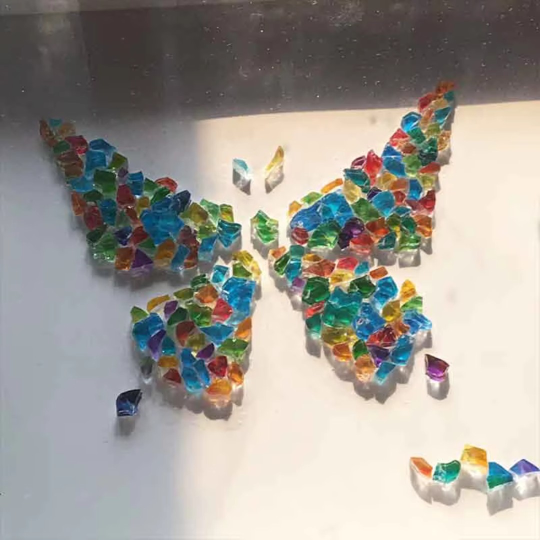 50/100g Glass Mosaic Fragments - Art Craft Mirror review and price