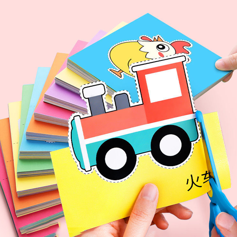 96Pcs Fun Paper Cutting Set, P - Art Craft For Toddlers review and price