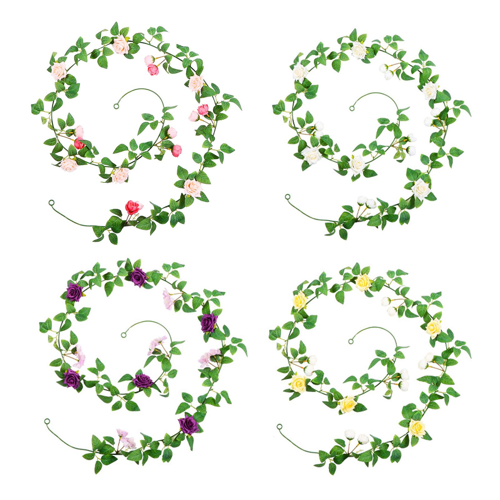 Artificial Rose Garland Art Cr - Art And Craft Valentine review and price