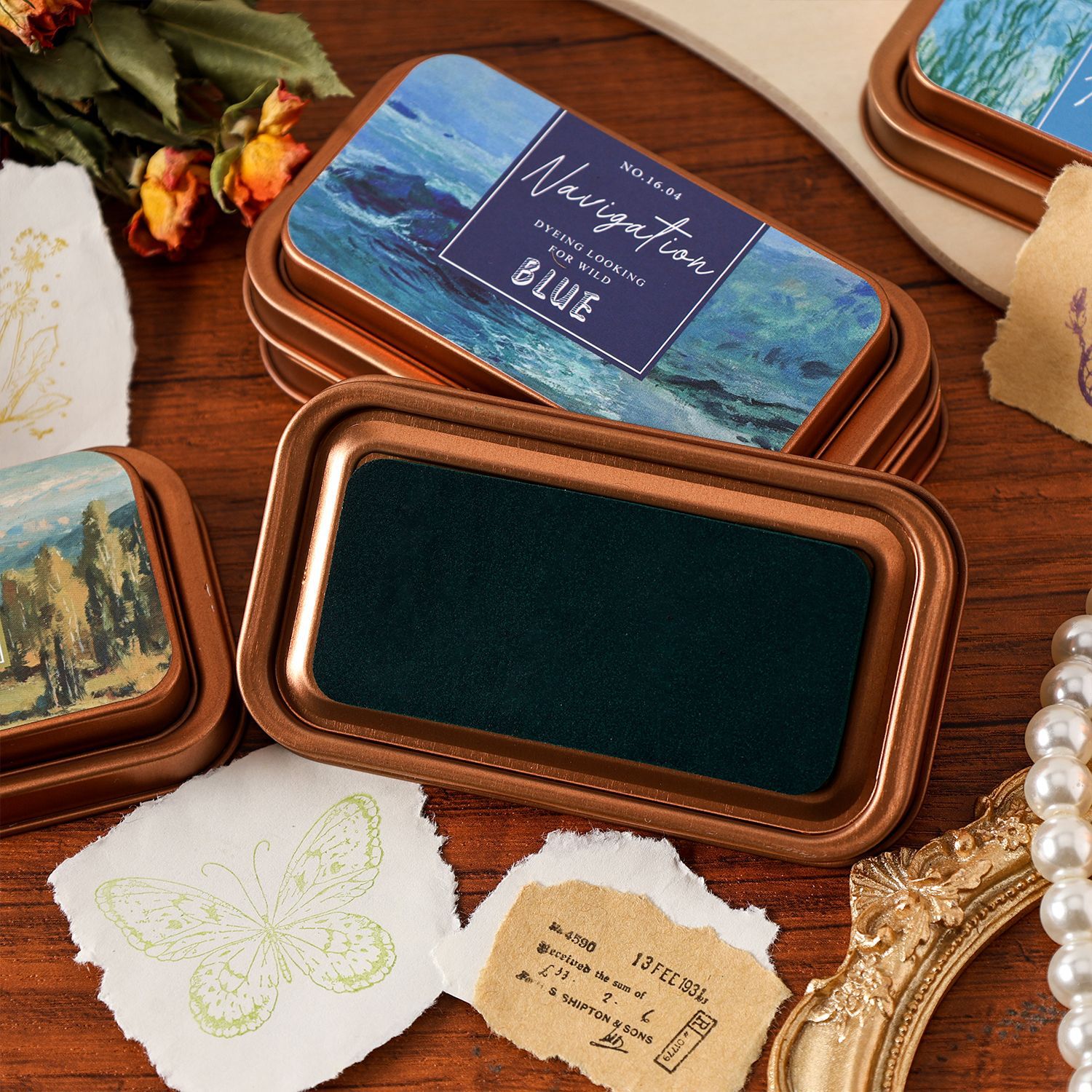 1 Iron Box Color Ink Sponge St - Stamping Ink Pad review and price