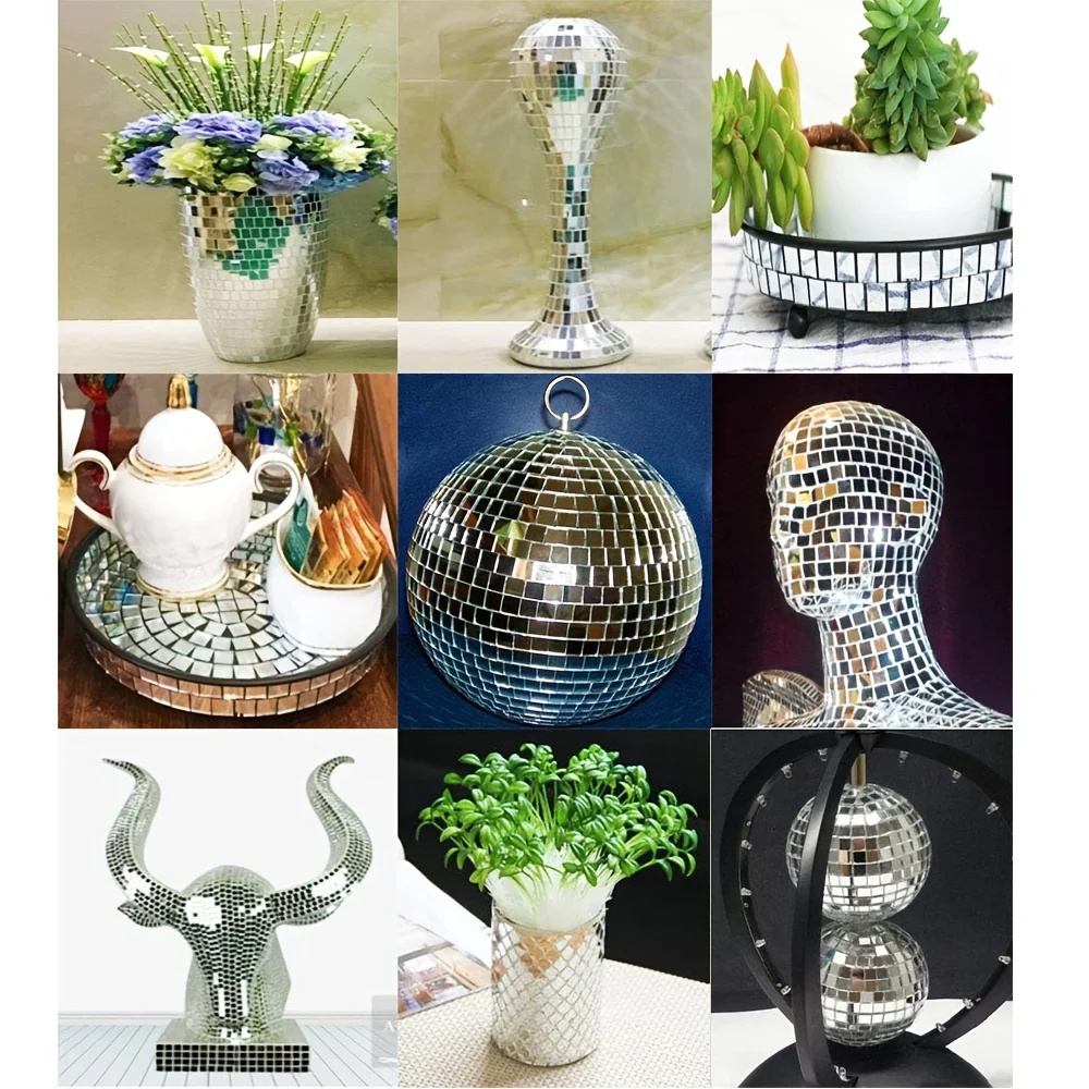 1/5pcs Disco Ball Mirror Stick - Art Craft Mirror review and price