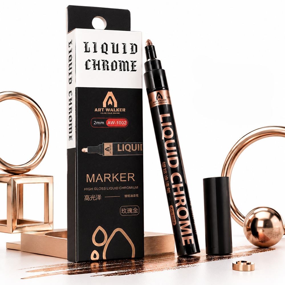 2mm Liquid Chrome Marker High  - Art Craft Mirror review and price