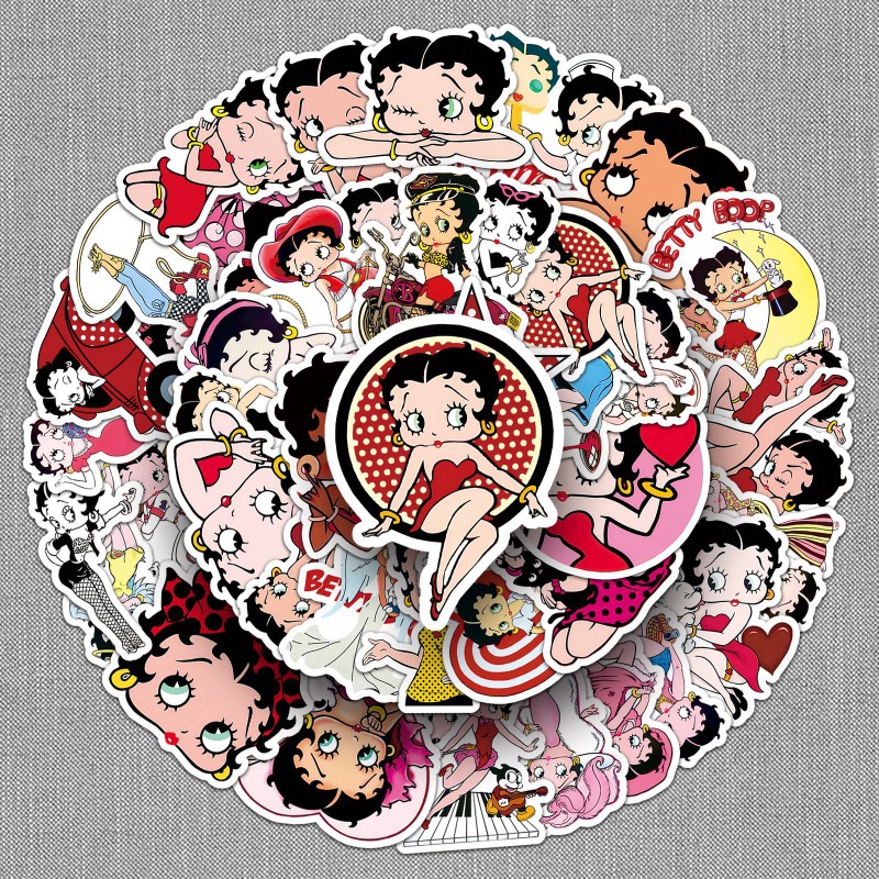Betty Boop 50 stickers high co - Origami Paper Set review and price