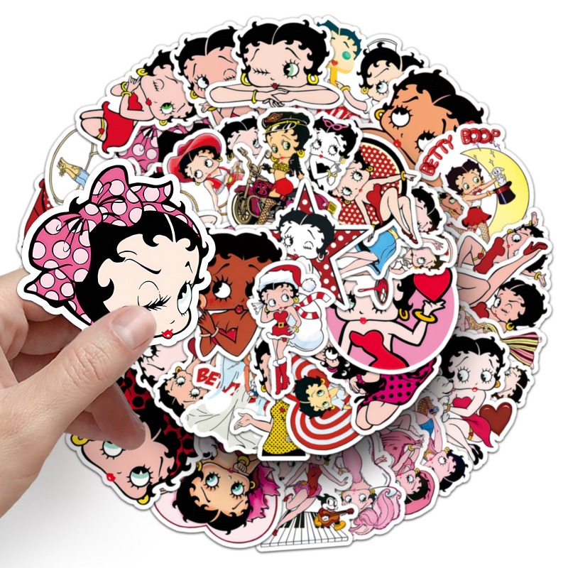 Betty Boop 50 stickers high co - Origami Paper Set review and price