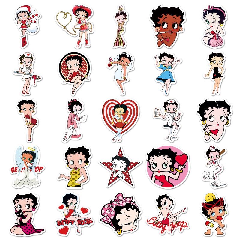 Betty Boop 50 stickers high co - Origami Paper Set review and price